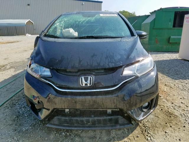 3HGGK5G89FM744849 - 2015 HONDA FIT EX BLACK photo 7