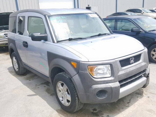 5J6YH18564L015215 - 2004 HONDA ELEMENT EX SILVER photo 1