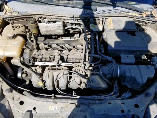 1FAFP34N05W138404 - 2005 FORD FOCUS ZX4 GRAY photo 7