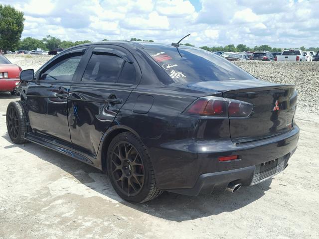 JA32W5FV5EU022727 - 2014 MITSUBISHI LANCER EVO CHARCOAL photo 3