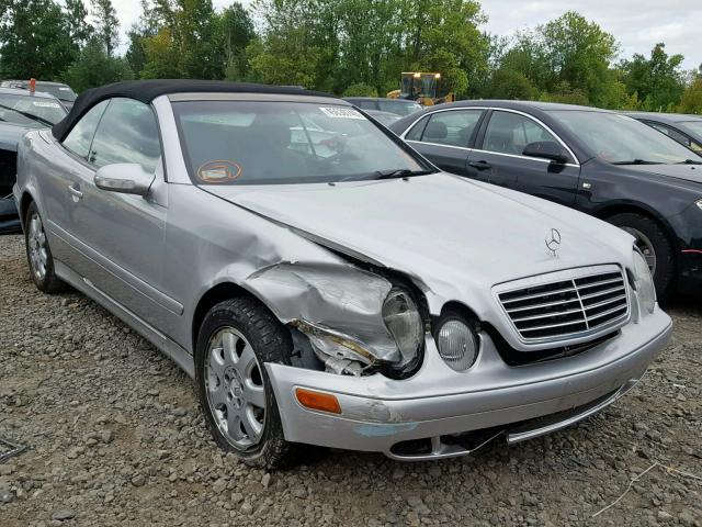 WDBLK65GX1T080003 - 2001 MERCEDES-BENZ CLK 320 SILVER photo 1