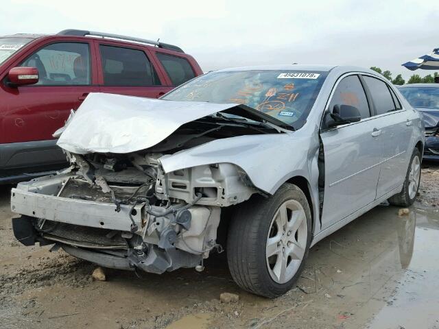 1G1ZB5E0XCF186406 - 2012 CHEVROLET MALIBU LS 银色 照片 2