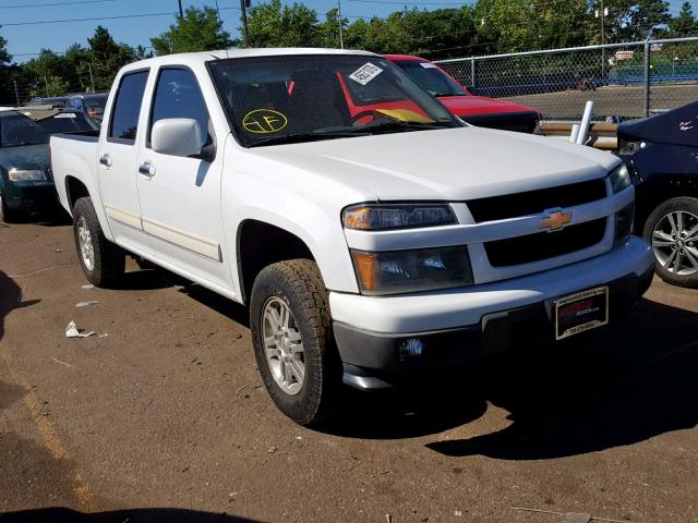 1GCJTCDE1A8109282 - 2010 CHEVROLET COLORADO L WHITE photo 1