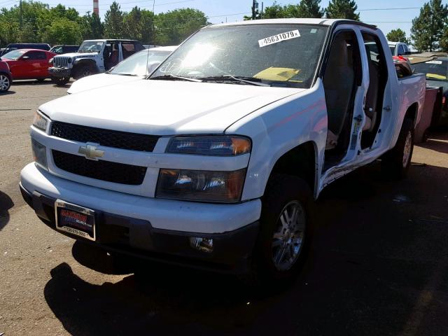 1GCJTCDE1A8109282 - 2010 CHEVROLET COLORADO L WHITE photo 2