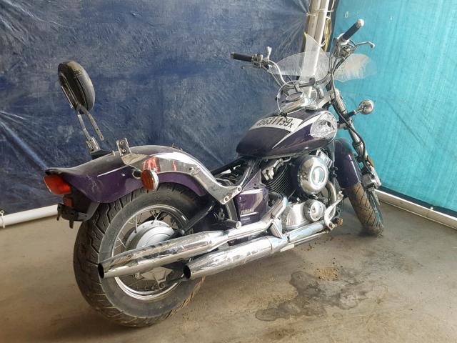 JYAVM01E82A039173 - 2002 YAMAHA XVS65 BASE PURPLE photo 4