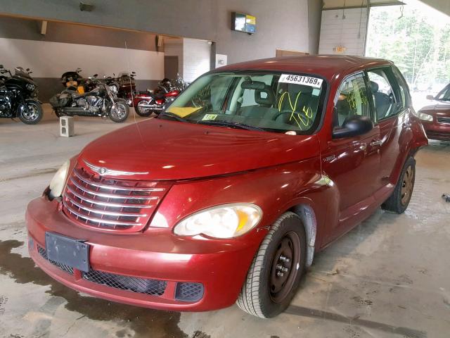 3A4FY48B06T309165 - 2006 CHRYSLER PT CRUISER RED photo 2