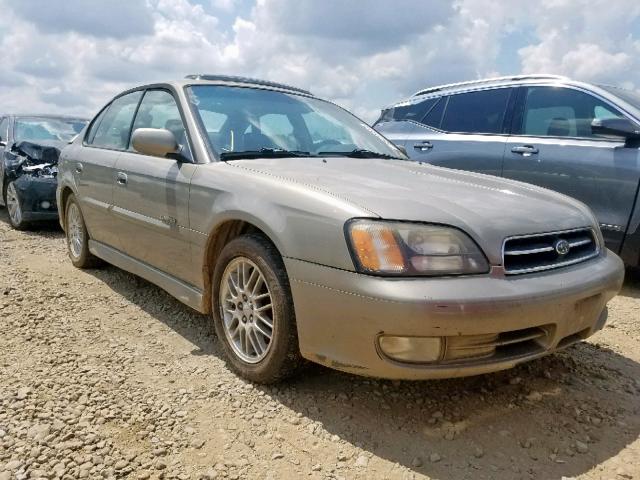 4S3BE656417202522 - 2001 SUBARU LEGACY GT BEIGE photo 9