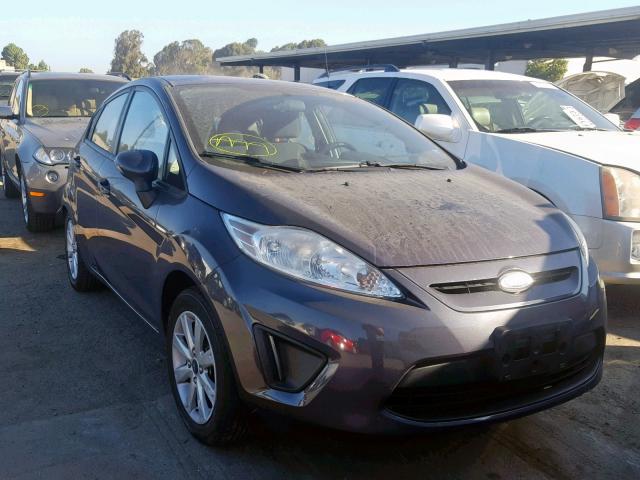 3FADP4EJ7DM200923 - 2013 FORD FIESTA SE GRAY photo 1