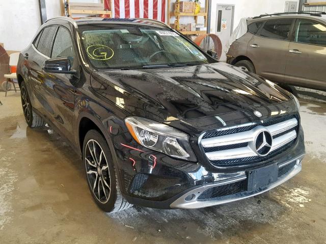 WDCTG4GB5FJ112099 - 2015 MERCEDES-BENZ GLA 250 4M BLACK photo 1