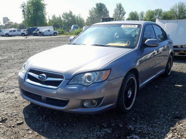 4S3BL856684219352 - 2008 SUBARU LEGACY 3.0 SILVER photo 2