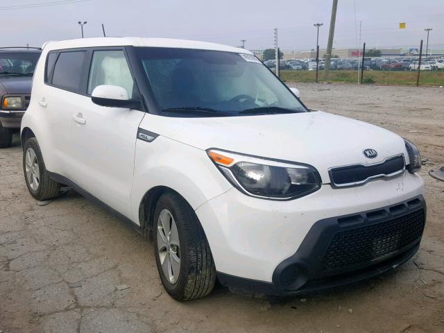 KNDJN2A26G7237806 - 2016 KIA SOUL WHITE photo 1