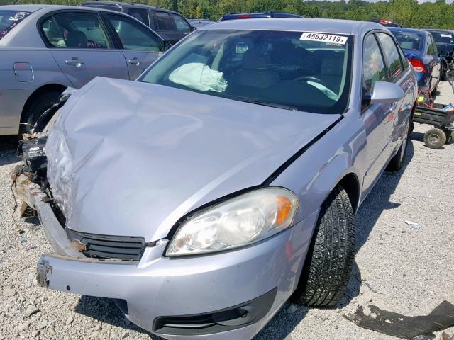 2G1WU581969180790 - 2006 CHEVROLET IMPALA LTZ SILVER photo 2