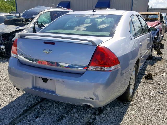 2G1WU581969180790 - 2006 CHEVROLET IMPALA LTZ SILVER photo 4