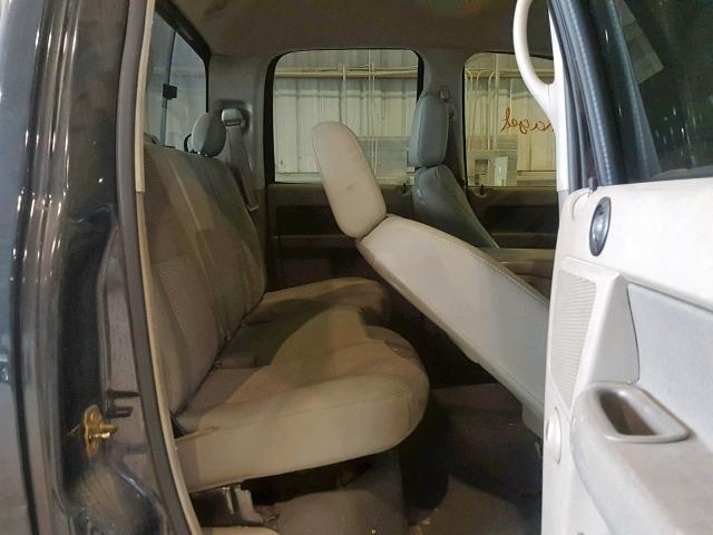 1D7KS28C97J534802 - 2007 DODGE RAM 2500 S შავი ფოტო 6