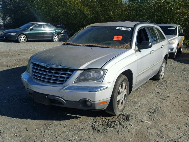 2C8GM68444R552107 - 2004 CHRYSLER PACIFICA GRAY photo 2