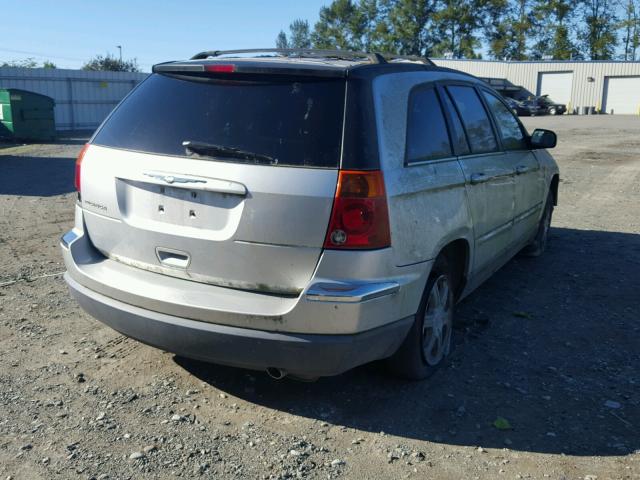 2C8GM68444R552107 - 2004 CHRYSLER PACIFICA GRAY photo 4