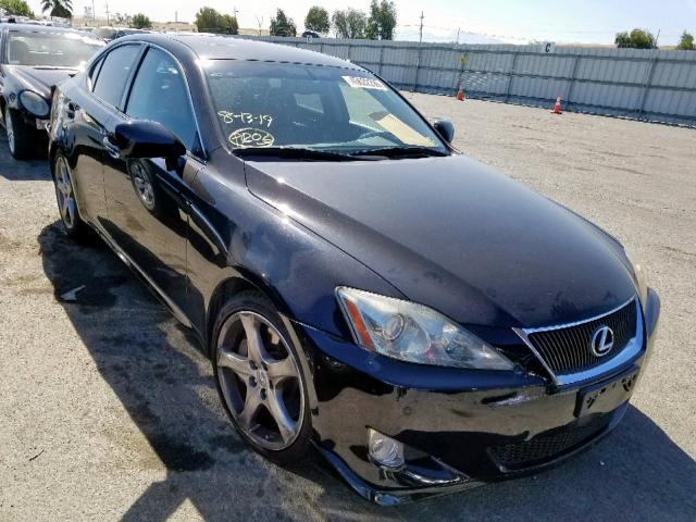 JTHBE262082015353 - 2008 LEXUS IS 350 BLACK photo 1