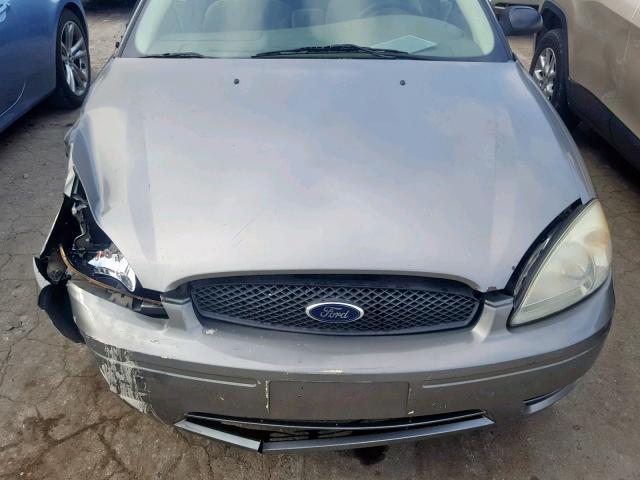 1FAFP55274G189200 - 2004 FORD TAURUS SES GRAY photo 7