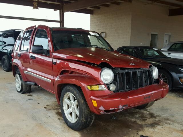 1J4GL58K46W235798 - 2006 JEEP LIBERTY LI RED photo 1