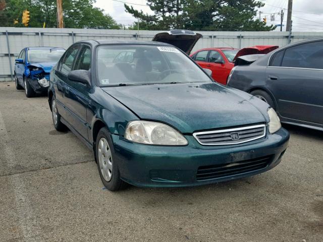 2HGEJ6616XH527487 - 1999 HONDA CIVIC BASE GREEN photo 1