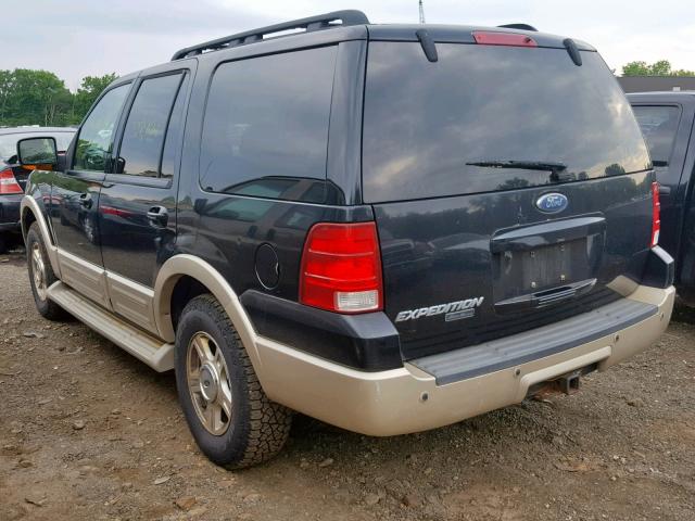 1FMFU18515LA58866 - 2005 FORD EXPEDITION BLACK photo 3