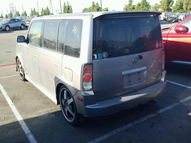 JTLKT324040151187 - 2004 TOYOTA SCION XB Сұр фото 3