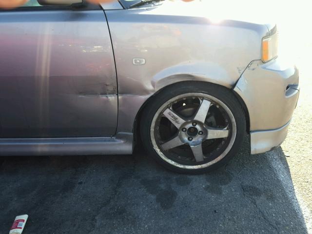 JTLKT324040151187 - 2004 TOYOTA SCION XB Сұр фото 9