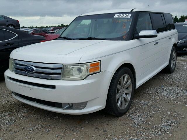 2FMDK53CX9BA03431 - 2009 FORD FLEX LIMIT WHITE photo 2