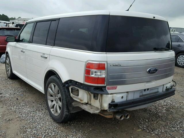 2FMDK53CX9BA03431 - 2009 FORD FLEX LIMIT WHITE photo 3