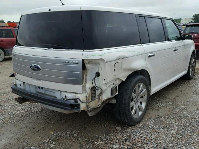 2FMDK53CX9BA03431 - 2009 FORD FLEX LIMIT WHITE photo 4