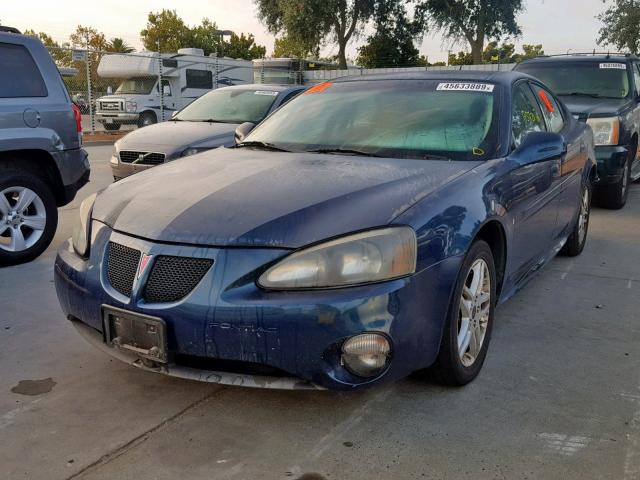 2G2WR554461154754 - 2006 PONTIAC GRAND PRIX BLUE photo 2