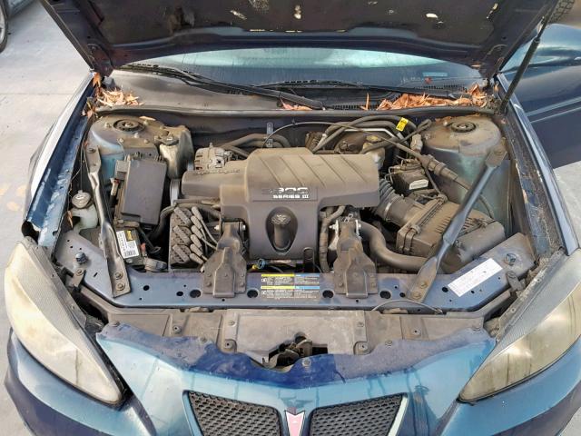 2G2WR554461154754 - 2006 PONTIAC GRAND PRIX BLUE photo 7