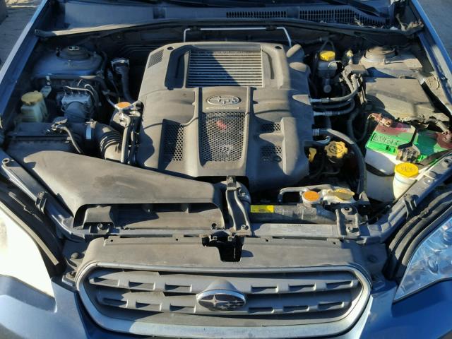 4S4BP67C064300495 - 2006 SUBARU LEGACY OUT BLUE photo 7