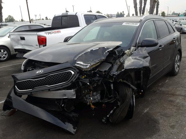 KNDCB3LC4J5156674 - 2018 KIA NIRO FE BLACK photo 2