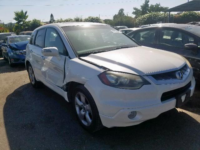 5J8TB18588A007394 - 2008 ACURA RDX TECHNO WHITE photo 1