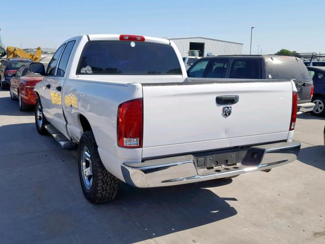 1D7HA18KX6J146328 - 2006 DODGE RAM 1500 S WHITE photo 3