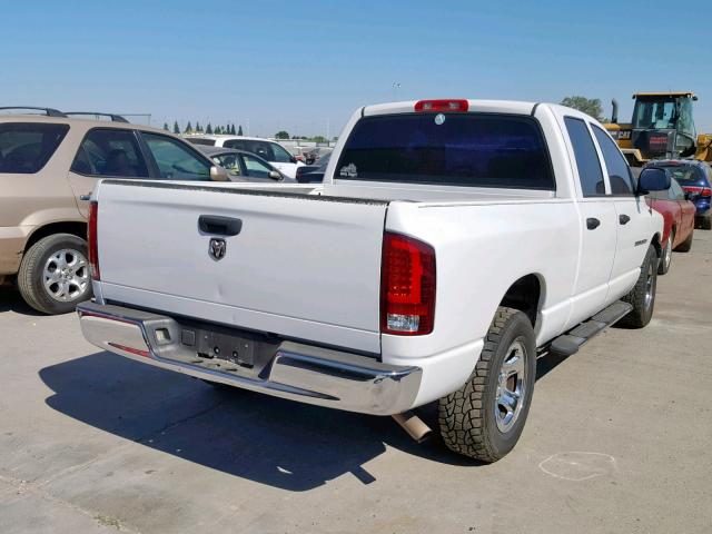 1D7HA18KX6J146328 - 2006 DODGE RAM 1500 S WHITE photo 4