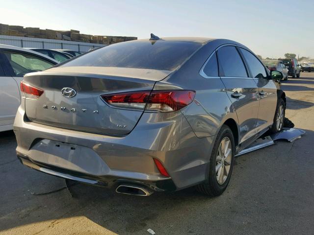 5NPE24AA8JH718060 - 2018 HYUNDAI SONATA ECO CHARCOAL photo 4