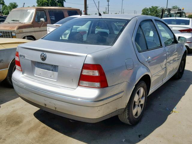 3VWRA69M25M029319 - 2005 VOLKSWAGEN JETTA GL SILVER photo 4