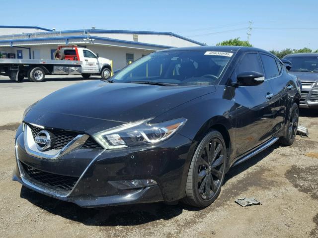 1N4AA6AP6HC394345 - 2017 NISSAN MAXIMA 3.5 BLACK photo 2