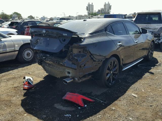 1N4AA6AP6HC394345 - 2017 NISSAN MAXIMA 3.5 BLACK photo 4