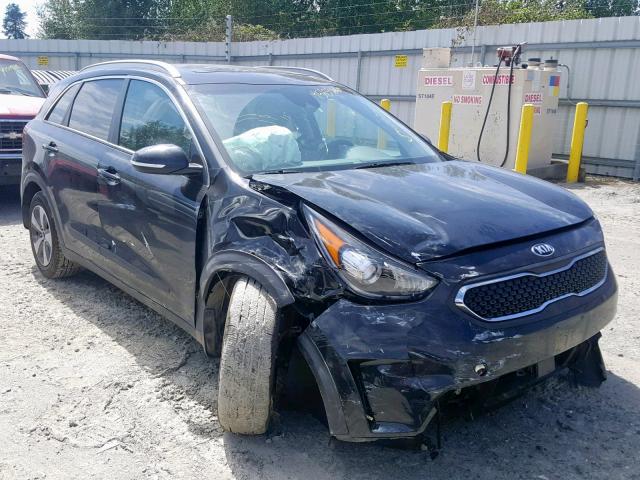 KNDCC3LC9H5102228 - 2017 KIA NIRO EX BLACK photo 1