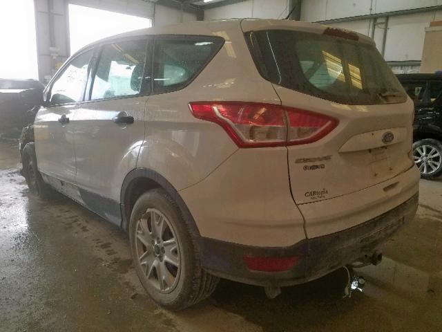 1FMCU0F7XFUB88416 - 2015 FORD ESCAPE S WHITE photo 3