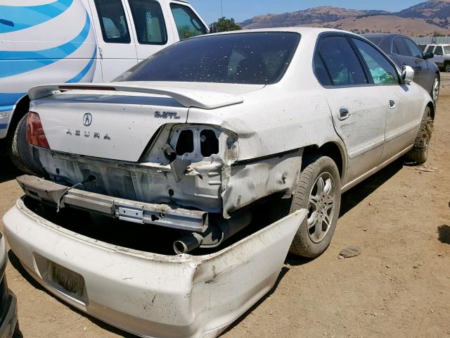 19UUA5664YA044050 - 2000 ACURA 3.2TL WHITE photo 4