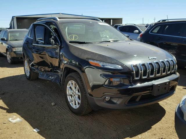 1C4PJMCS3EW285345 - 2014 JEEP CHEROKEE L BLACK photo 1