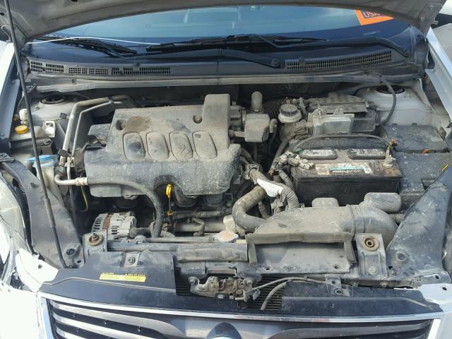 3N1AB6AP2CL718883 - 2012 NISSAN SENTRA 2.0 SILVER photo 7