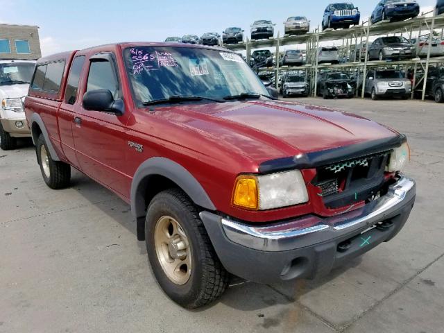 1FTZR15E11PA82420 - 2001 FORD RANGER SUP RED photo 1