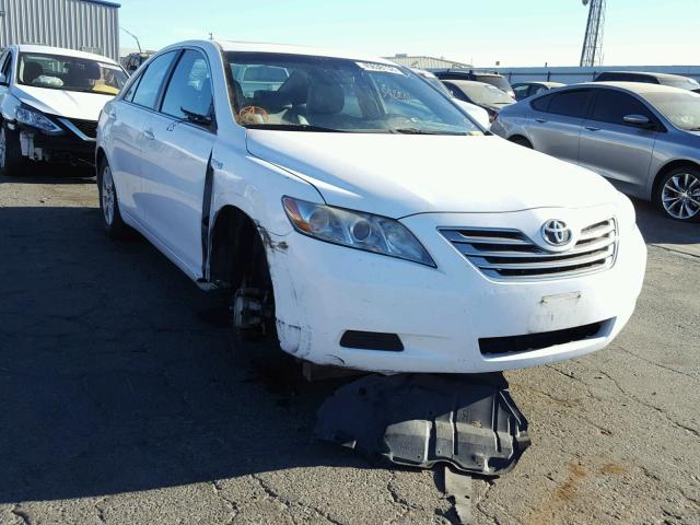 4T1BB46KX9U093162 - 2009 TOYOTA CAMRY HYBR WHITE photo 1