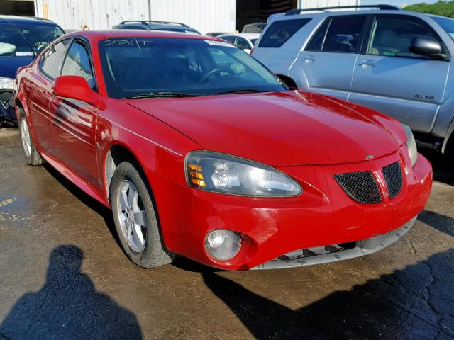 2G2WP552881103636 - 2008 PONTIAC GRAND PRIX RED photo 1