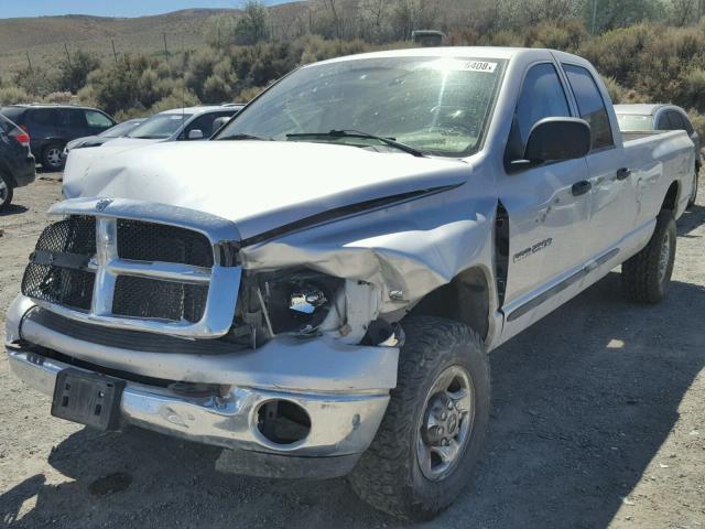 3D7KU28CX3G811463 - 2003 DODGE RAM 2500 S SILVER photo 2